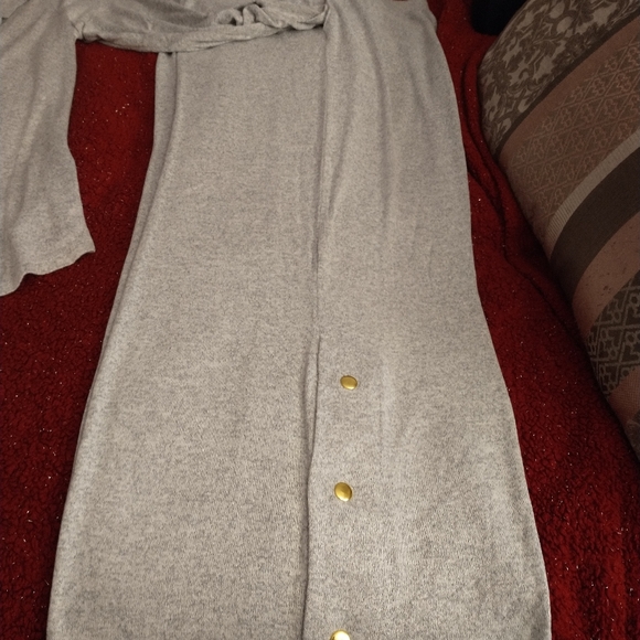 DeSigner Casual Free Flowing Pants Set w/Cardigan - Picture 3 of 6